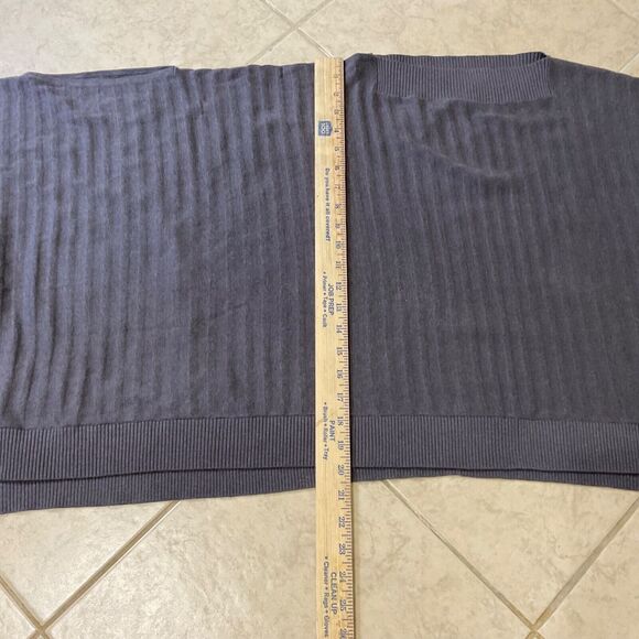LULULEMON Forward Flow Poncho women’s one size Gray silk blend Ribbed - Picture 8 of 16